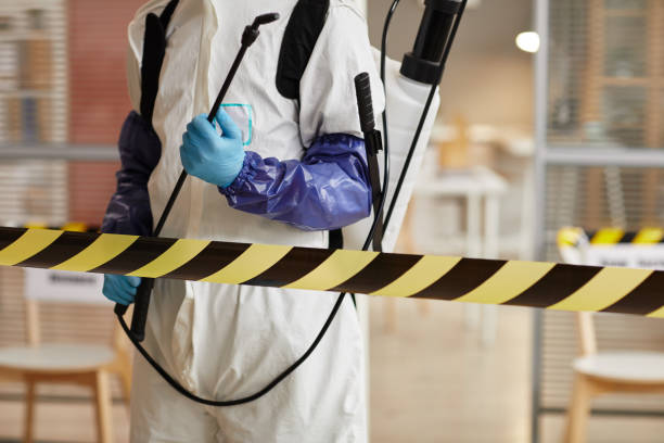 Professional Biohazard Cleanup technician working in Dallas, TX